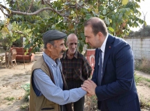 Sağlık Müdürü Şenkul, ev ziyaretlerine devam ediyor
