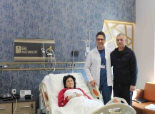 Böbrek taşı sorunu için Özbekistan’dan geldi
