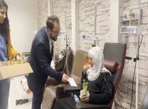 Kanser hastalarına mektuplu ziyaret
