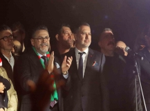 Karşıyaka, stadyum için taraftar mitingi düzenledi
