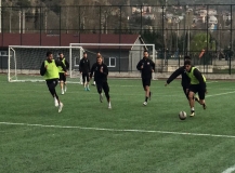 Zorlu maç öncesi hazırlıklar devam ediyor
