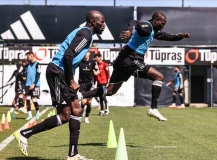 Beşiktaş, Samsunspor maçı hazırlıklarını sürdürdü
