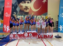 Manisa’da okul sporları artistik cimnastik il birinciliği yarışmaları yapıldı
