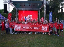 Medical Point Run sporcuları çocuklar için koştu
