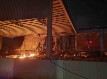 Elektrikli bisiklet fabrikasındaki yangın 2.5 saatte kontrol altına alındı
