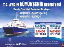 Aydın'dan Samos ve Patmos'a sefer!