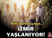 İzmir’de toplam yaşlı nüfus 573 bin 856 olarak açıklandı. 